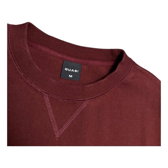 QUASI Luxury Designer Streetwear College Sweatshirt Sweater Mens Medium - Picture 3 of 5